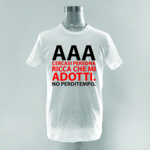 T-Shirt AAA cercasi